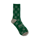 Green Monogram Socks - All@Once