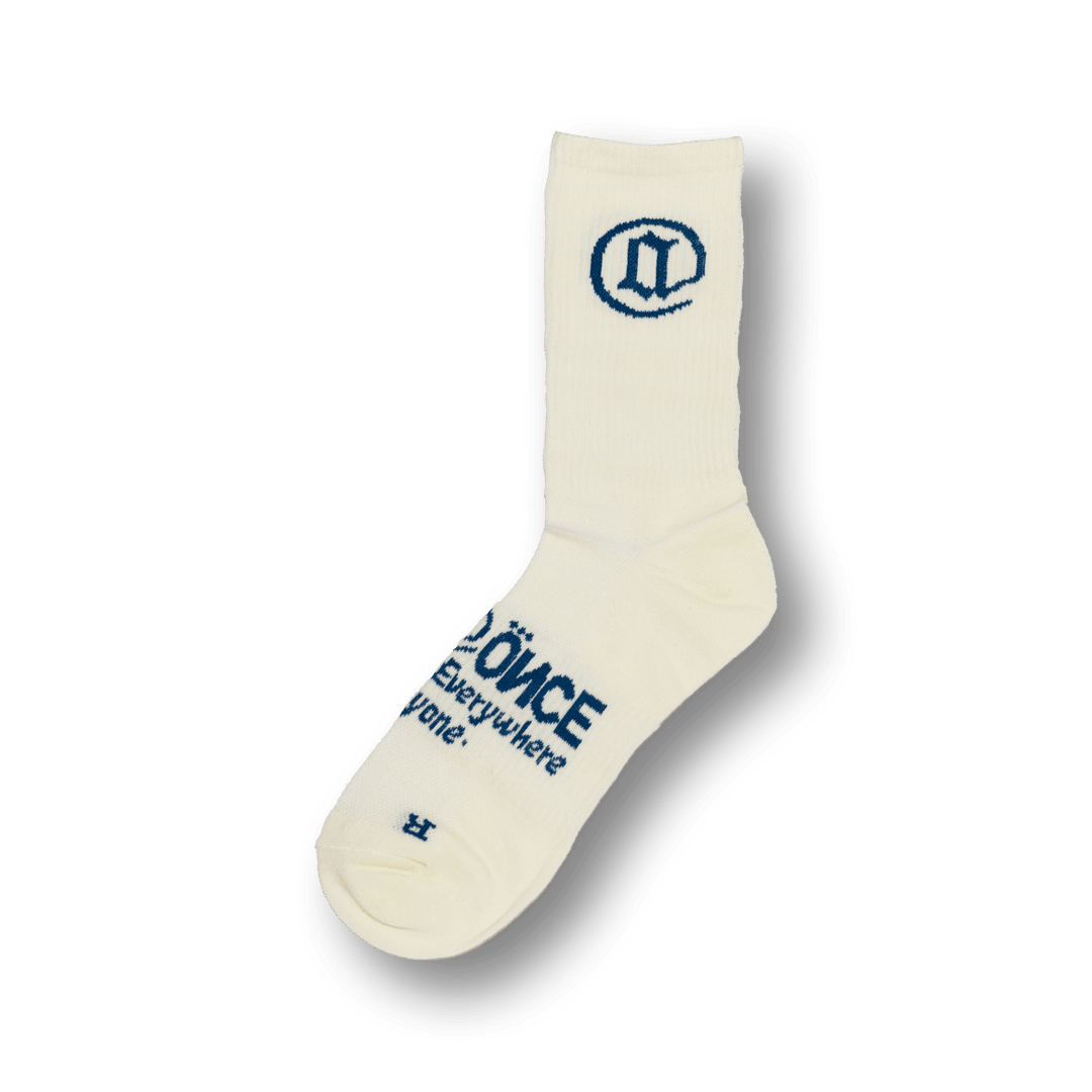 Creme and Blue @ Socks - All@Once