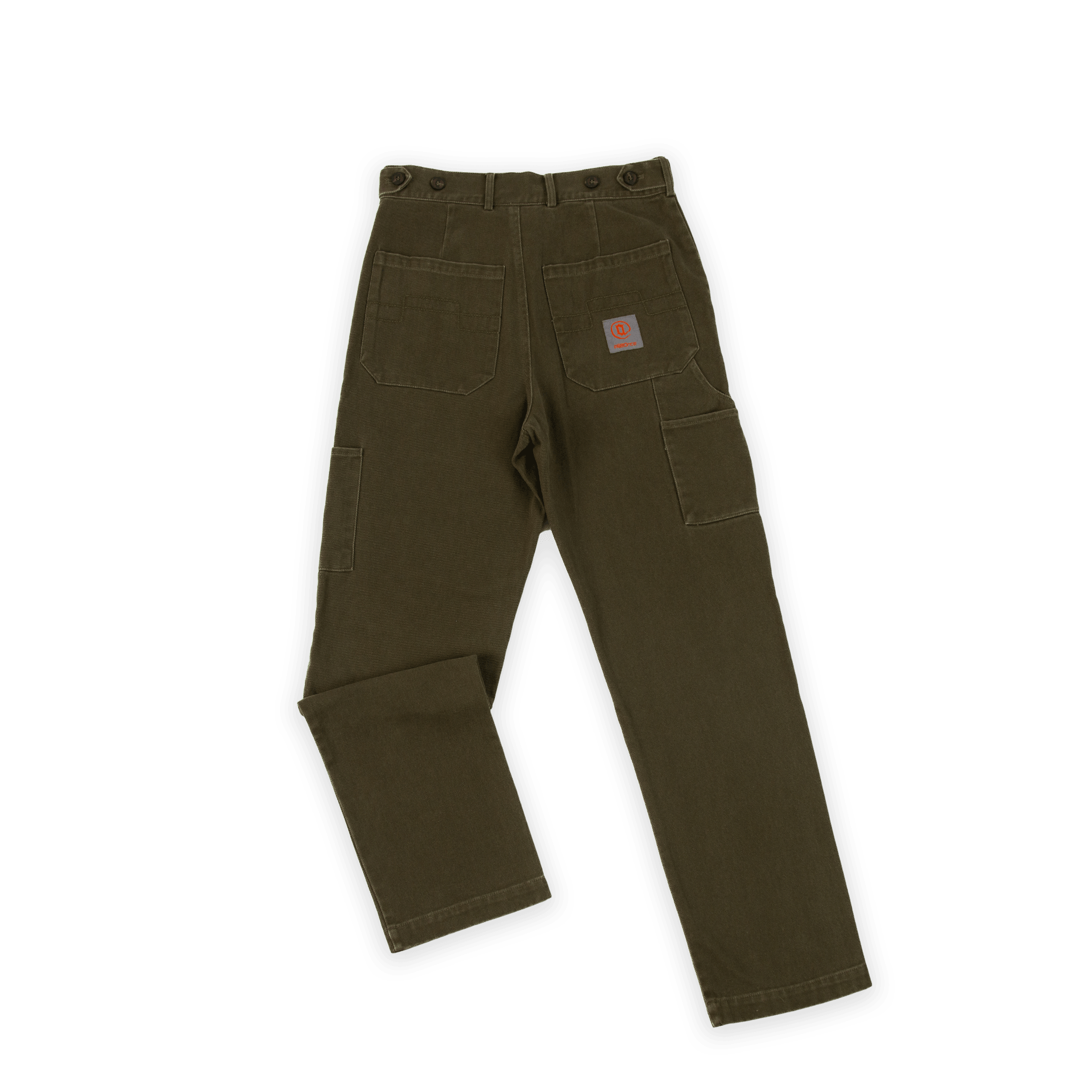 Olive Green Carpenter Pants - All@Once