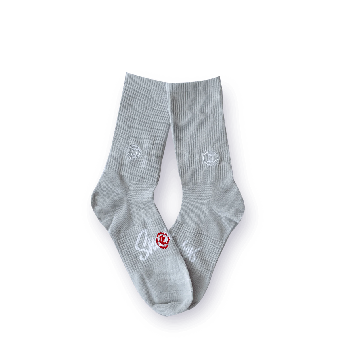 Sne@kerbox Script Gray Socks, All@Once (photo 2)
