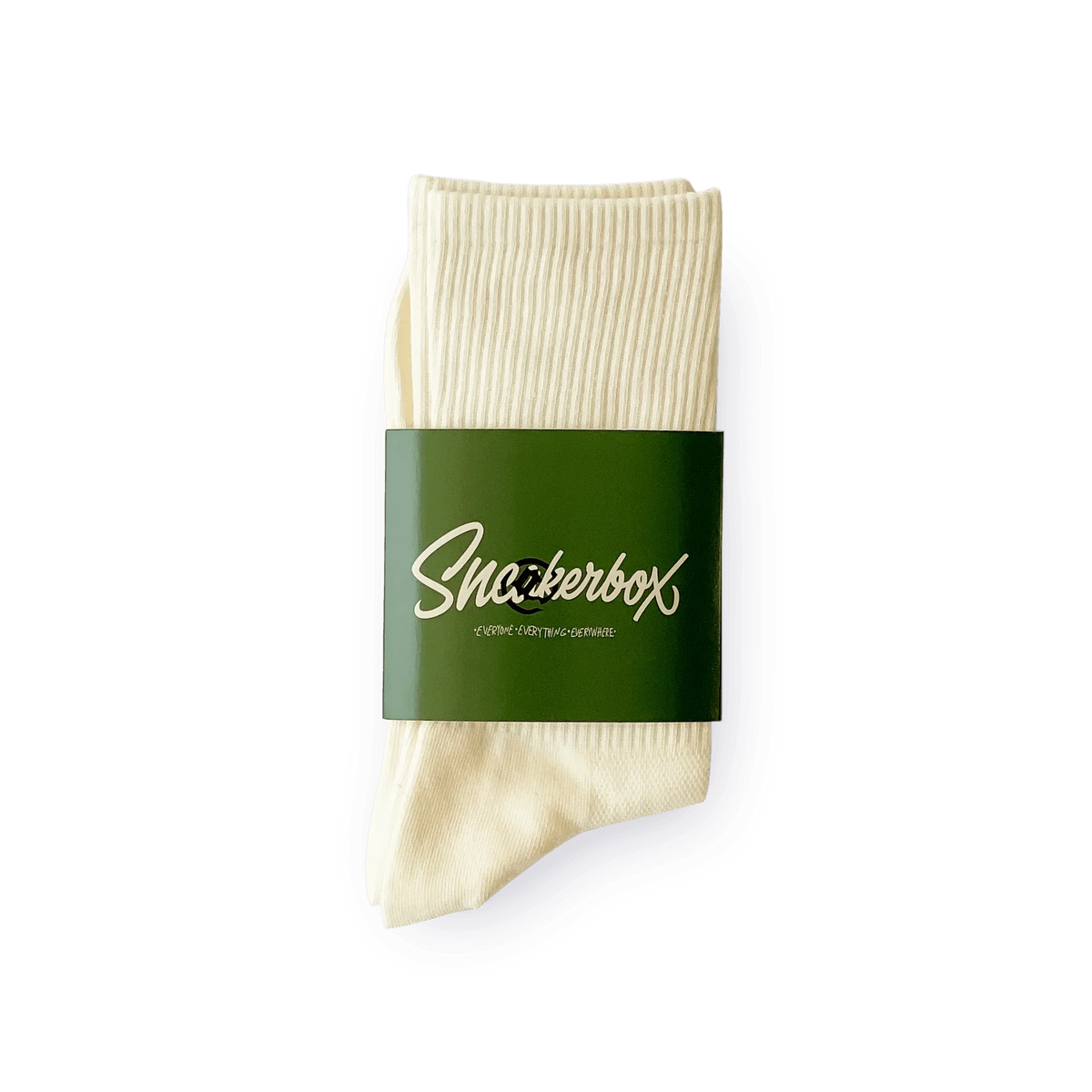 Sne@kerbox Script Off-White Socks, All@Once (photo 1)