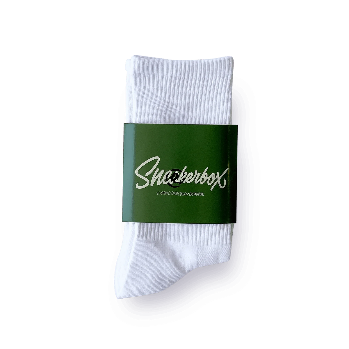 Sne@kerbox Script White Socks, All@Once (photo 1)