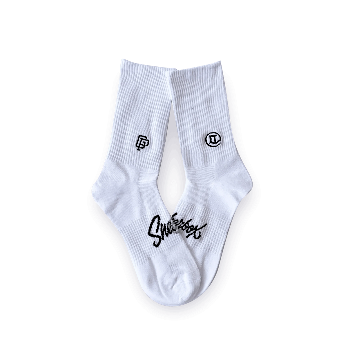 Sne@kerbox Script White Socks, All@Once (photo 2)