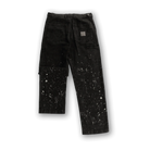 Splattered Washed Black Carpenter Pants - Online Exclusive, All@Once (photo 2)