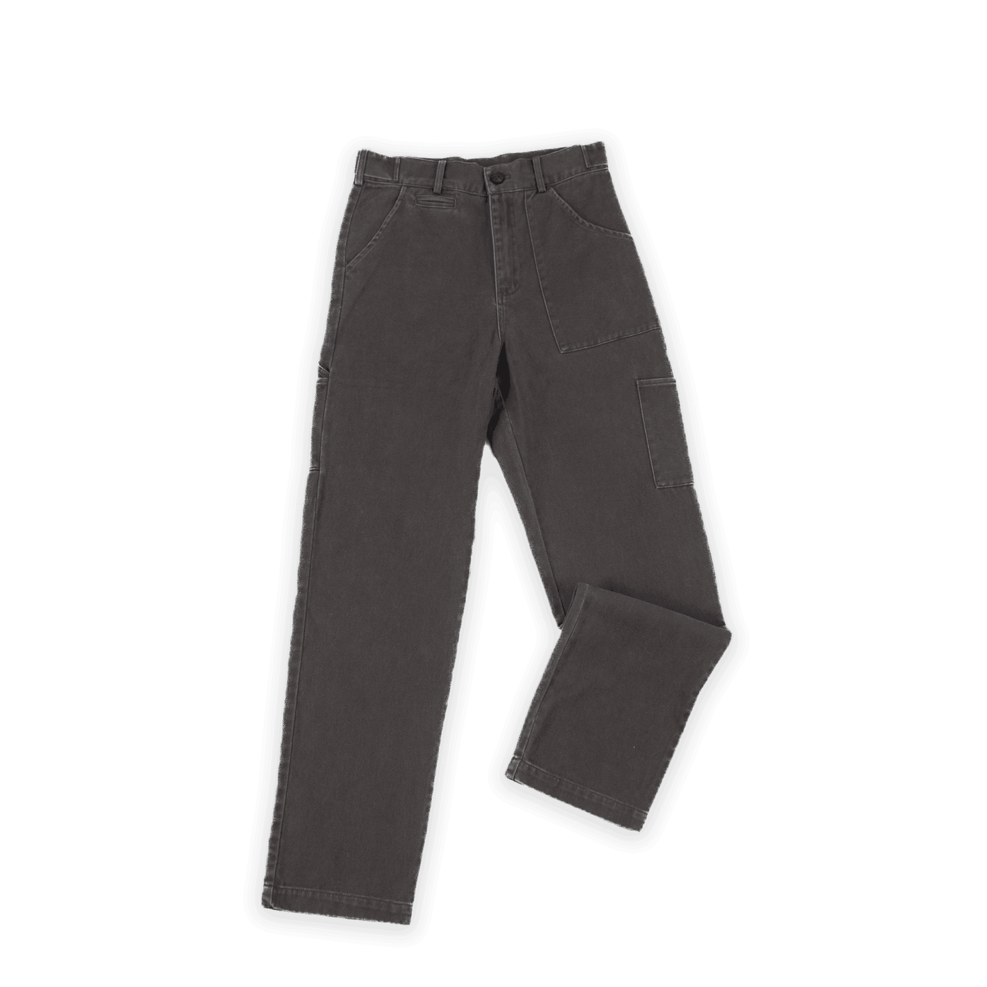 Washed Gray Carpenter Pants – All@Once