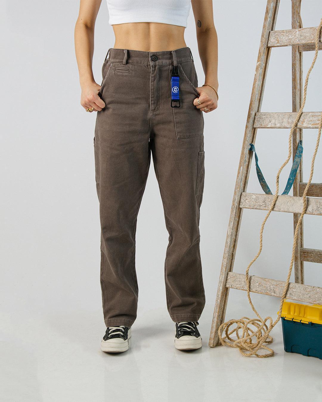 Washed Gray Carpenter Pants – All@Once