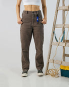 Washed Grey Carpenter Pants - All@Once