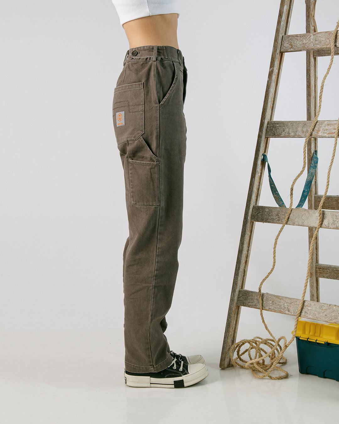 【oan】Allish Eyelet Carpenter Pants Pacsun Kids Black Studded Knee Baggy Carpenter Pants | PacSun