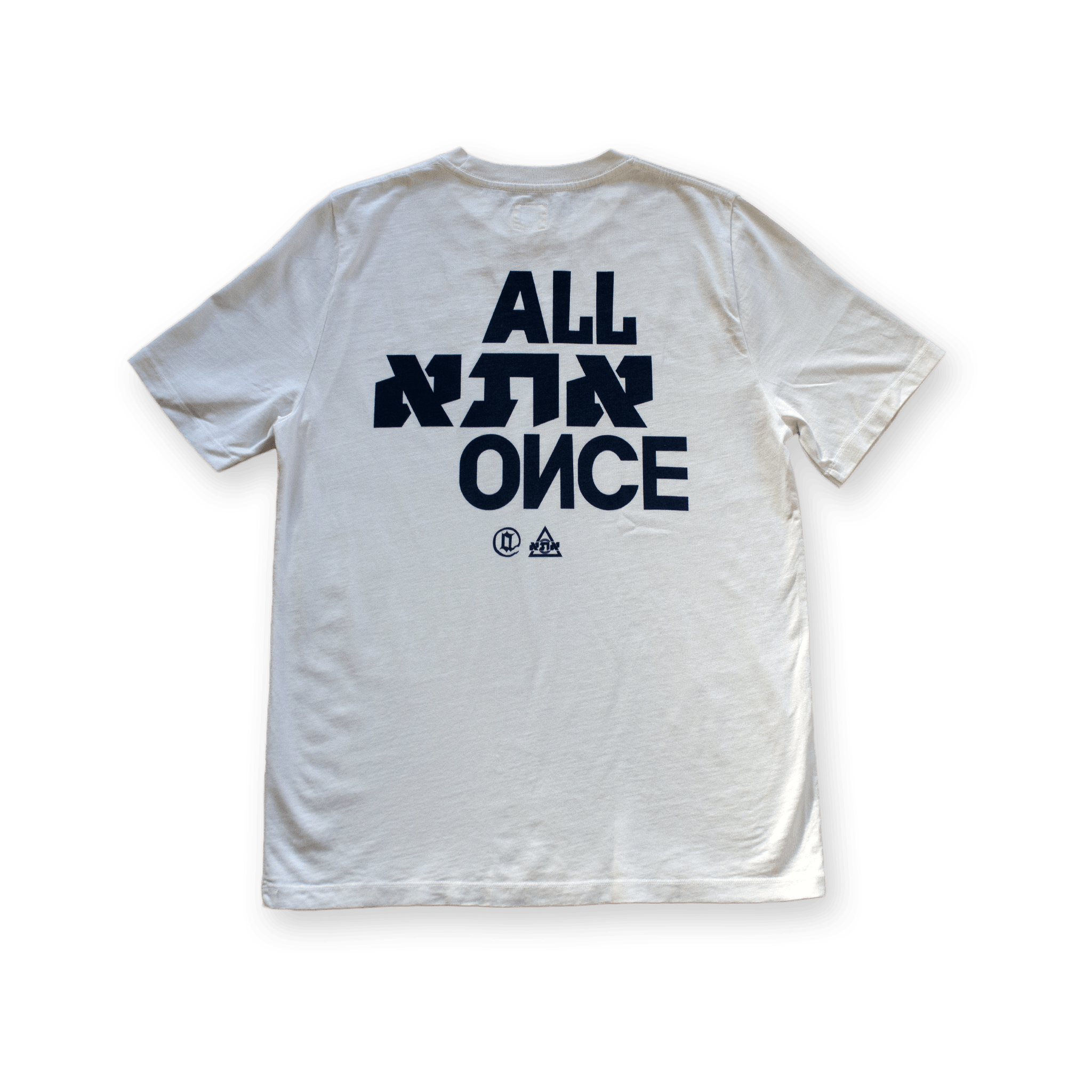 White Alef Tee - All@Once