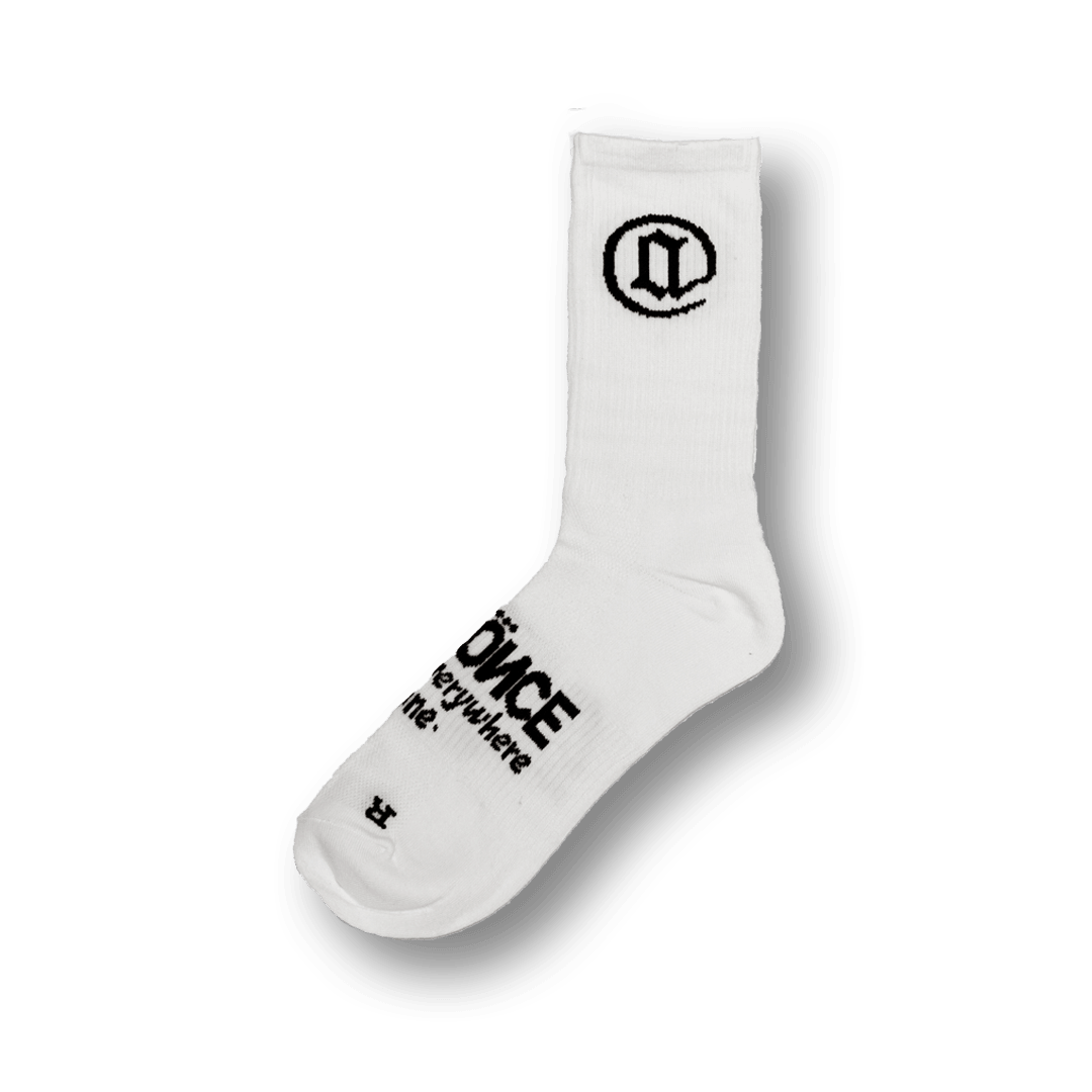 White and Black @ Socks - All@Once