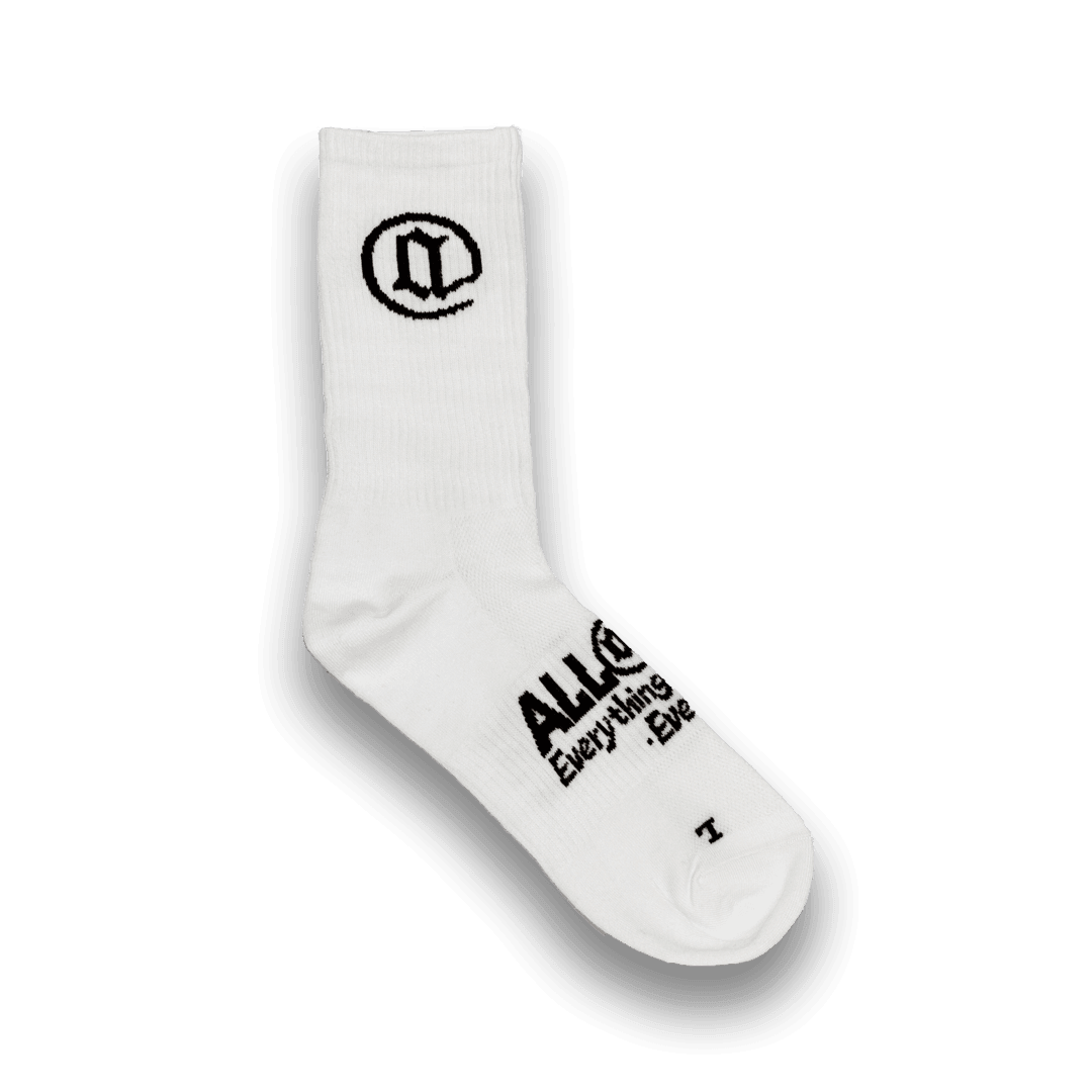 White and Black @ Socks - All@Once